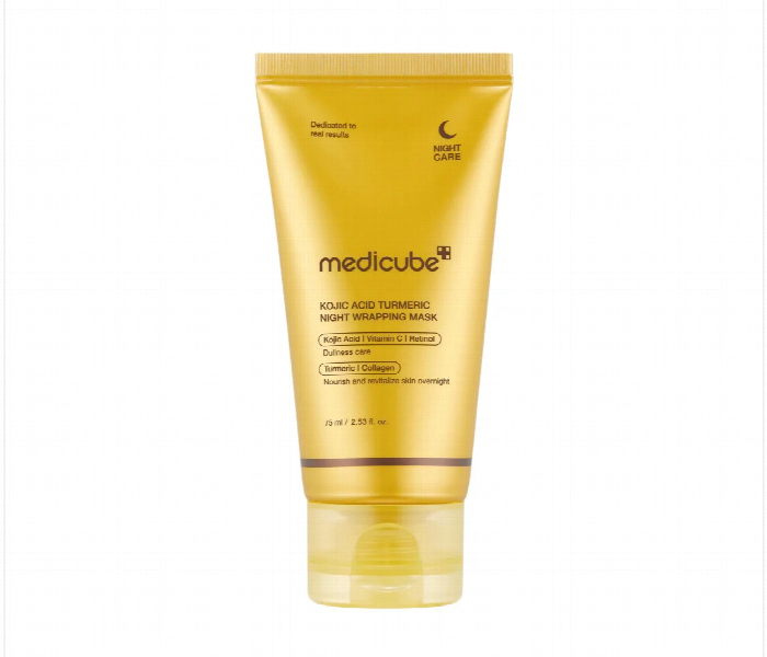 Medicube Kojic Acid Turmeric Night Wrapping Mask - Zoom Image 2