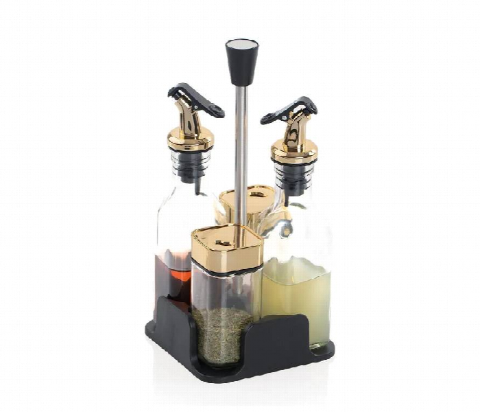 Condiment Set With Tray     Condmntset - Zoom Image