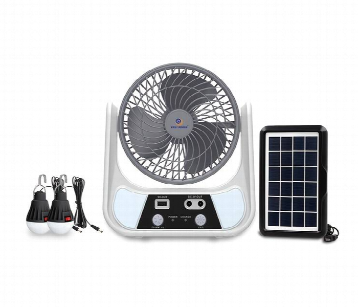 Rechargeable Solar Fan Ep 608   Solrfan - Zoom Image