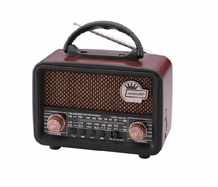Microdigit Md011R Bluetooth Portable Radio With Usb Charging Line And Rechargeable Battery  Dgtrdio - Zoom Image