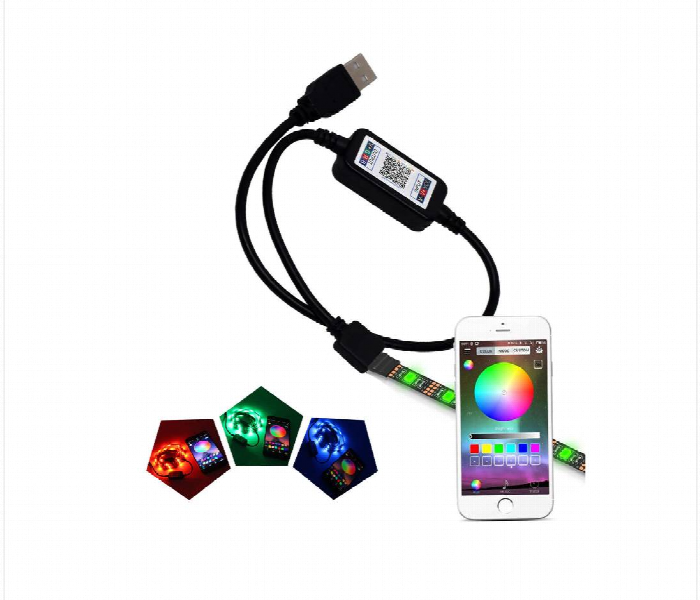 Smart Phone Controller Led Strip Light  Duoco - Zoom Image