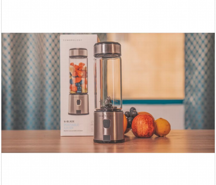 Powerology 6 Blade Portable Juicer 450Ml 126W - Zoom Image 6