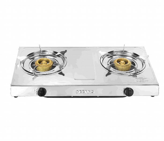 Geepas Gk679N 2 Cast Stainless Steel Iron Burner With Low Consumption And Improved Flow For Efficient Heating - Zoom Image 1