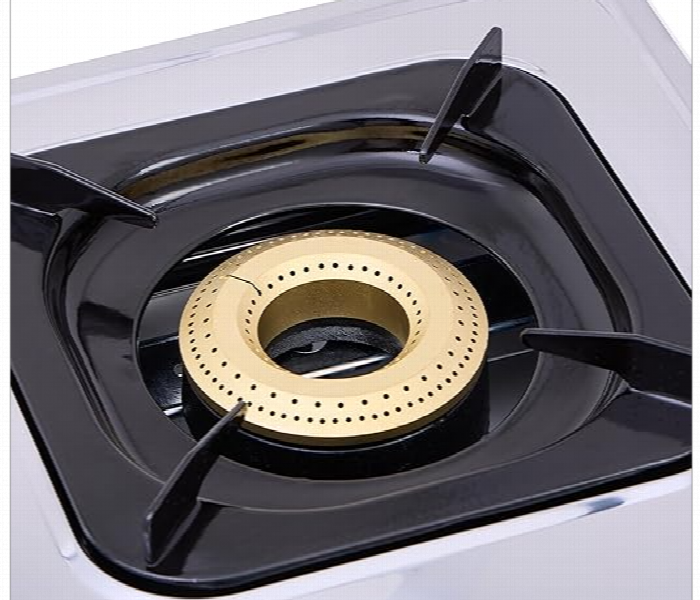 Clikon Ck2141  Stainless Steel Double Burner Gas Stove - Zoom Image 5