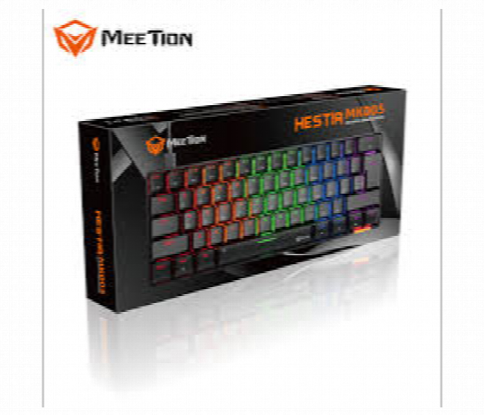 Meetion Dual Mode Bluetooth 60 Gaming Keyboard Mk005Bt - Zoom Image