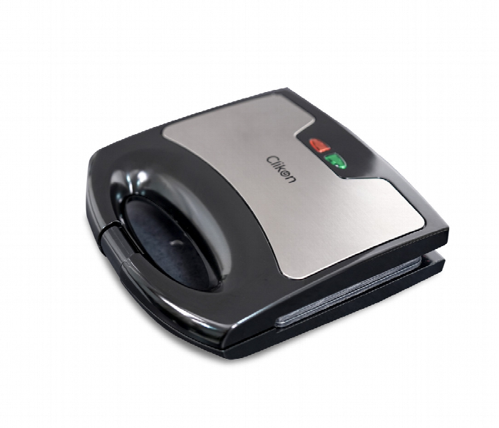 Clickon Ck2477 800W 2 Slice Sandwich Maker With Grill Plates And Stainless Steel Body - Zoom Image 3