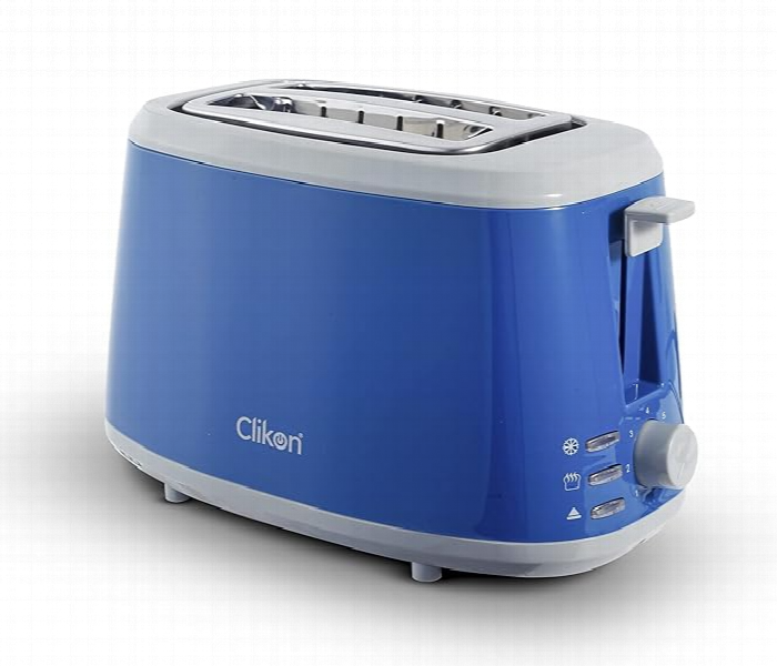 Clikon Ck2408 800W 240V Two Slice Bread Toaster Blue - Zoom Image 3