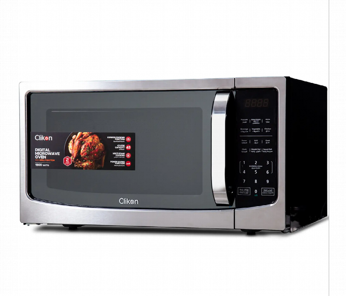 Clikon Ck4330 1500W 43L Digital Microwave Oven With 11 Power Levels And Multi Stage Cooking Function - Zoom Image 1