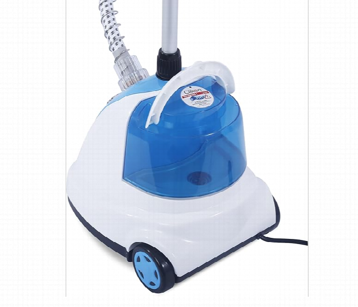 Clikon Ck4033 1.4L 1700W Portable Vertical Garment Steamer With Stainless Steel Steaming Nozzle White And Blue - Zoom Image 4