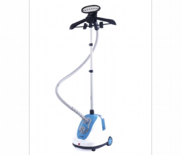 Clikon Ck4033 1.4L 1700W Portable Vertical Garment Steamer With Stainless Steel Steaming Nozzle White And Blue - Zoom Image 5