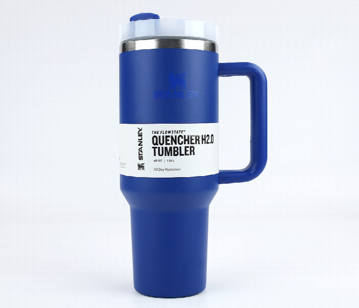 Stanley Quencher H2.0 Flow State Tumbler 40Oz  Dark Blue - Zoom Image 1