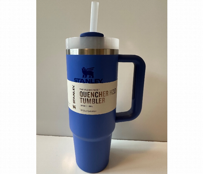 Stanley Quencher H2.0 Flow State Tumbler 40Oz  Dark Blue - Zoom Image 4
