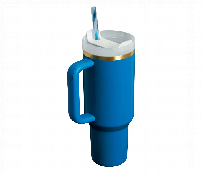 Stanley Quencher H2.0 Flow State Tumbler 40Oz  Dark Blue - Zoom Image 2