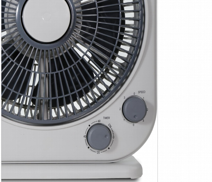 Clikon Ck2044 10 Inch 50W Personal Desk Box Fan With Powerful Motor - Zoom Image 4