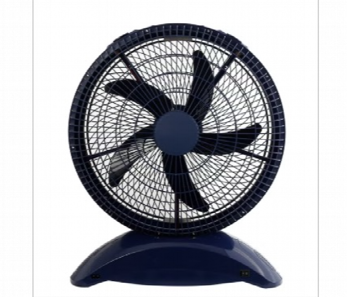 Clikon Ck2025 40W Tornado 14 Inch 7000 Mah Rechargeable Remote Controlled Fan With 2 Side Table Lights Blue - Zoom Image 3