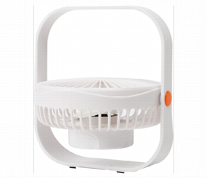 Clikon Ck2037 6 Inch 10W Portable Rechargeable Box Fan With Smooth Airflow - Zoom Image 4
