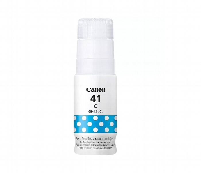 Canon Gi 41 Cyan Ink Bottle  Gi41Cyan - Zoom Image