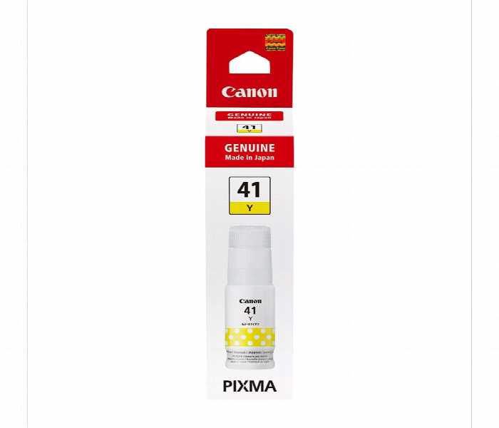 Canon Gi 41 Yellow Ink Bottle  Gi41Yellow - Zoom Image