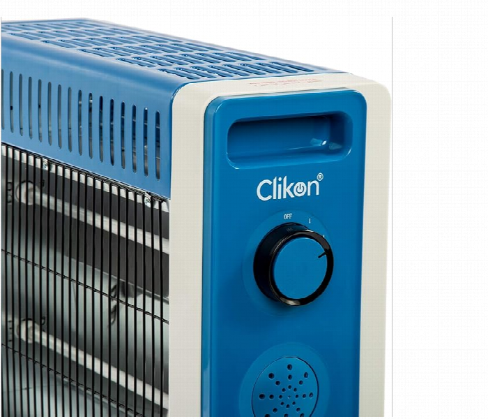 Clikon Ck4207 1500W Electric Room Heater With 2 Heat Level Settings And Adjustable Thermostat - Zoom Image 5