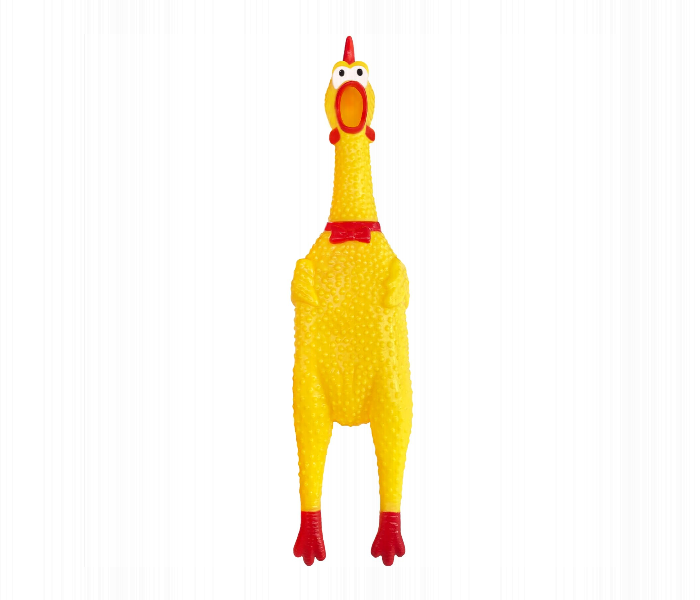 Rubber Chicken With Rooster Crowing Sound 110035 - Zoom Image
