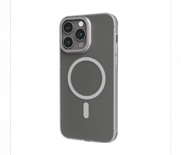 Levelo Magsafe Glory Matte Back Case For Iphone 14 Pro Max Matte Clear Or Silver - Zoom Image 1