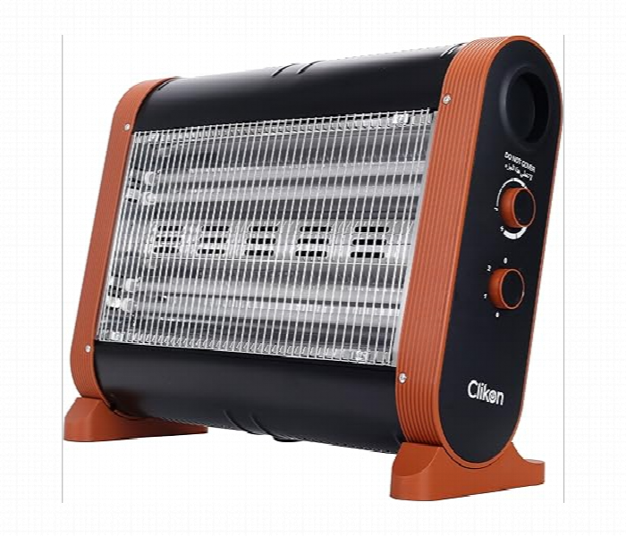 Clikon Ck4244 1600W Quartz Heater With Safety Over Switch And 2 Heating Levels - Zoom Image 1