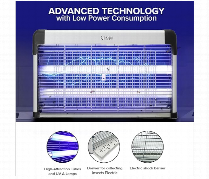 Clikon Ck4249 30W Electric Automatic Insect Killer With Advanced Technology And Low Power Consumption - Zoom Image 4