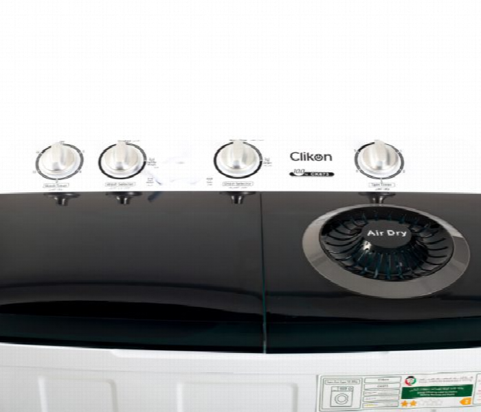 Clikon Ck673 10Kg Semi Automatic Twin Tub Washing Machine With Air Drying Function And Top Load Mechanism - Zoom Image 5
