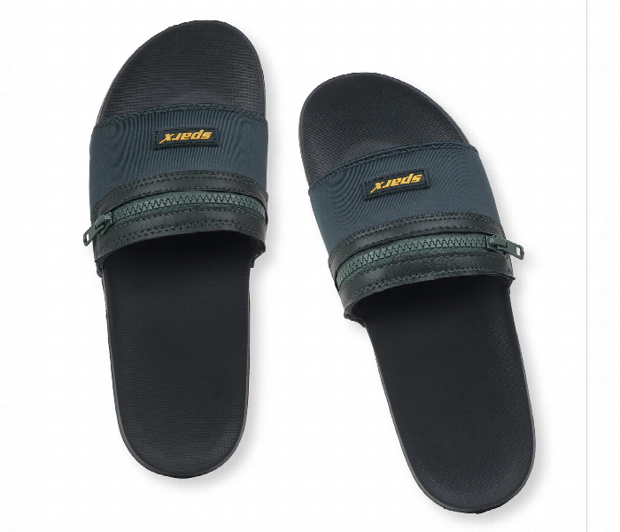 Sfg 179 Gents Sparx Mens Fabric Slipper Slides Size Uk6 Eu40 Green - Zoom Image 2