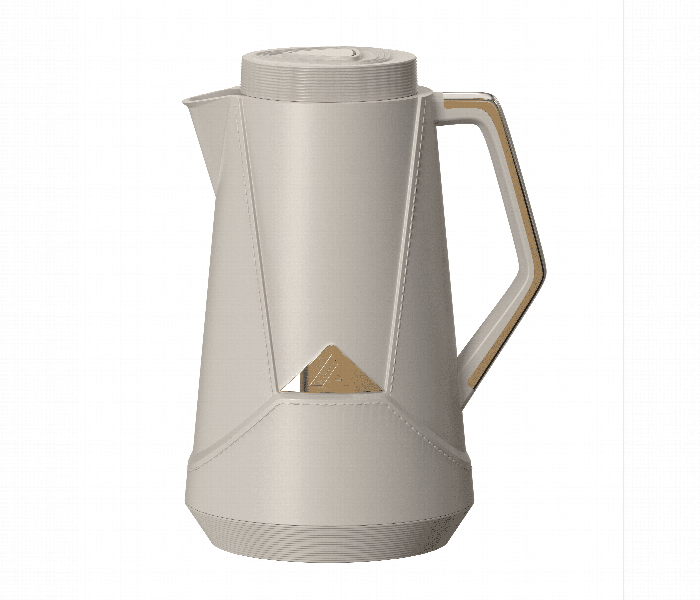 Avci Home Maker Sy La002 Lgg Flask Single 1.0 Litre Light Grey Gold - Zoom Image