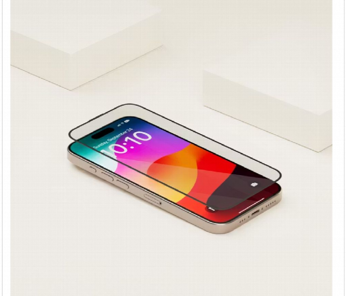 Levelo Full Screen Soft Edge Twice Tempered Glass For Iphone 15 Plus - Zoom Image 2