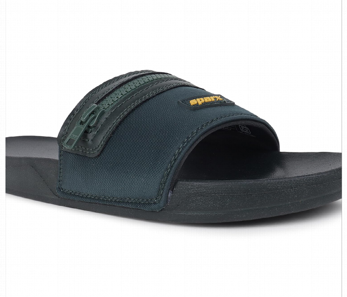 Sfg 179 Gents Sparx Mens Fabric Slipper Slides Size Uk7 Eu41 Green - Zoom Image 6