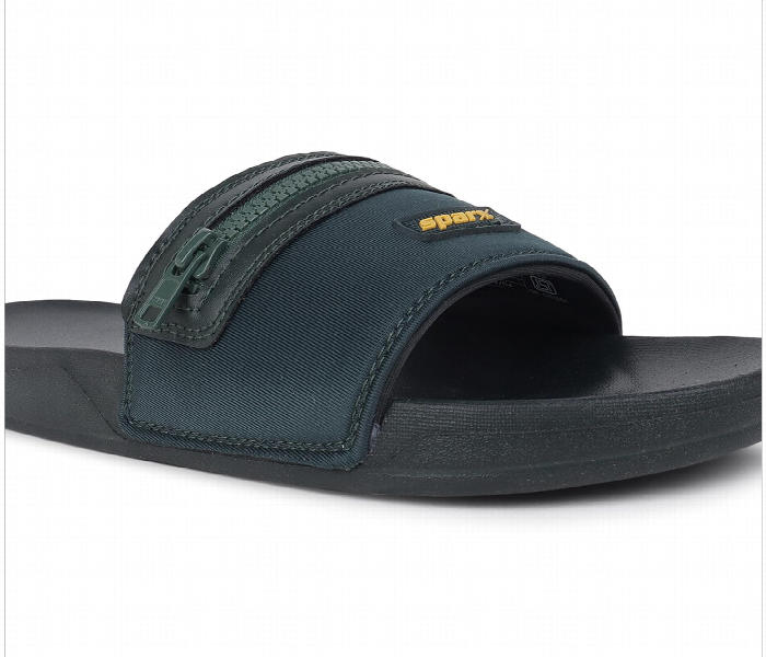 Sfg 179 Gents Sparx Mens Fabric Slipper Slides Size U9 Eu43 Green - Zoom Image 7