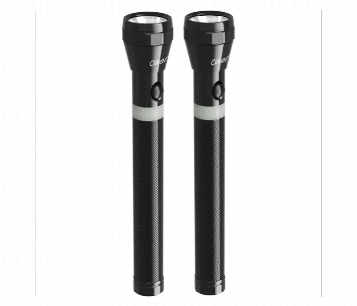 Clikon Ck8213 3Sc 5W 2 Pcs Rechargeable Portable Led Flashlight - Zoom Image 1