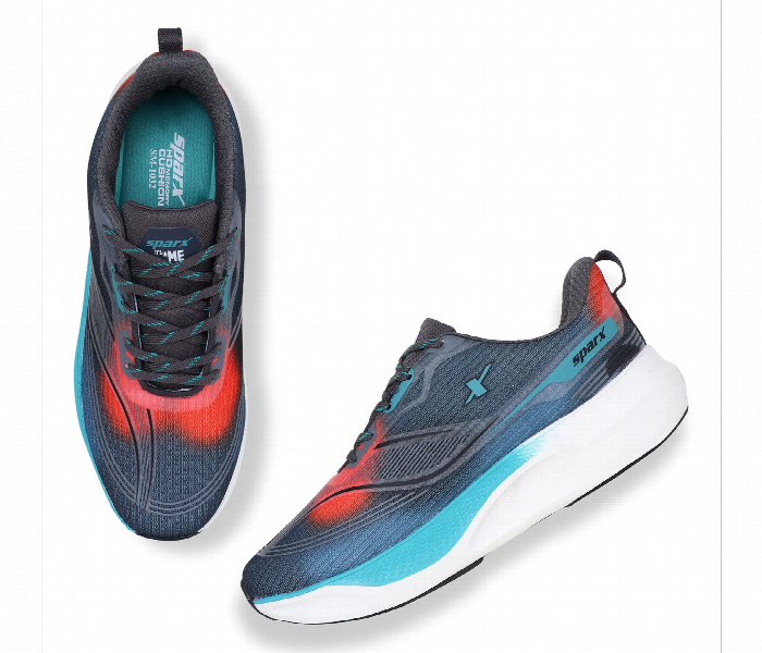 Sparx Sm 1032 Shoes For Men Size Uk 8 Eu 42 Color Smoss Ltgry - Zoom Image 3