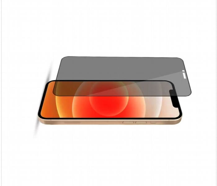 Levelo Silicone Edge Screen Protector Ip12Pro Max 6.7 Inch Black - Zoom Image 2