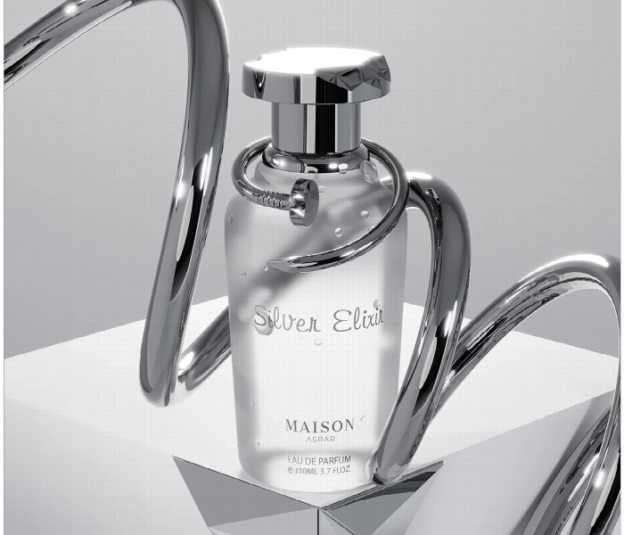 Maison Asrar Silver Elixer Eau De Parfum 110Ml - Zoom Image 2