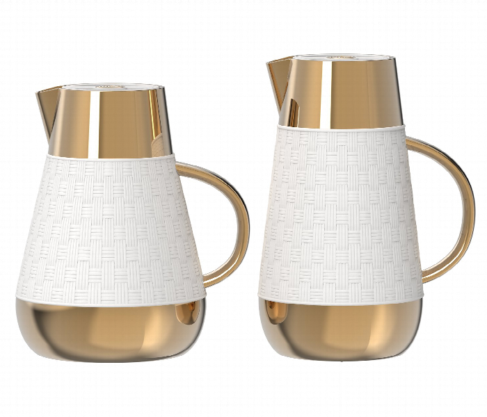 Avci Home Maker Sy La006 Wht Flask Set 1.0 Litre And 1.0 Litre White - Zoom Image