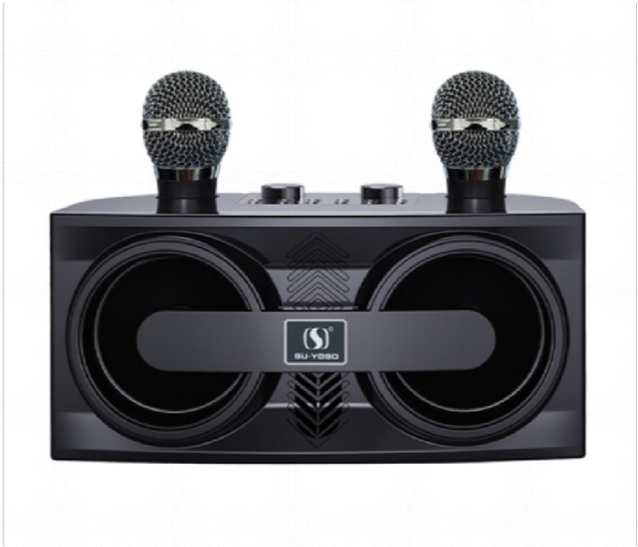 Smartberry M25 Karaoke Speaker With Wireless Usb Micro Sd Voice Changer And 4 Inch Dual Speakers Black - Zoom Image 2