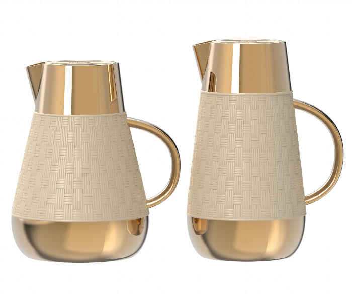 Avci Home Maker Sy La006 Bg Flask Set 1.0 Litre And 1.0 Litre Beige - Zoom Image