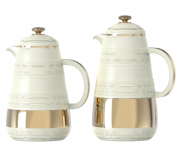 Avci Home Maker Sy La009 Lbg Flask Set 0.7 Litre And 1.0 Litre Light Beige - Zoom Image