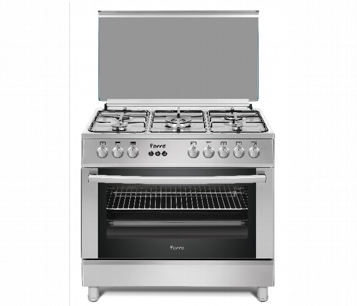 Ferre Fr.60X90G5 Plus Free Standing Full Gas Cooker 90X60Cm Made In Turkey - Zoom Image