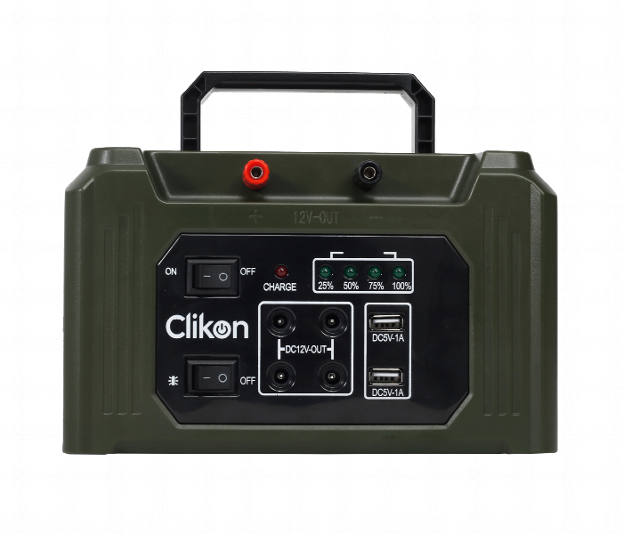 Clikon Ck7070 5.5W 7000Mah Power Station With Solar Charging - Zoom Image 2