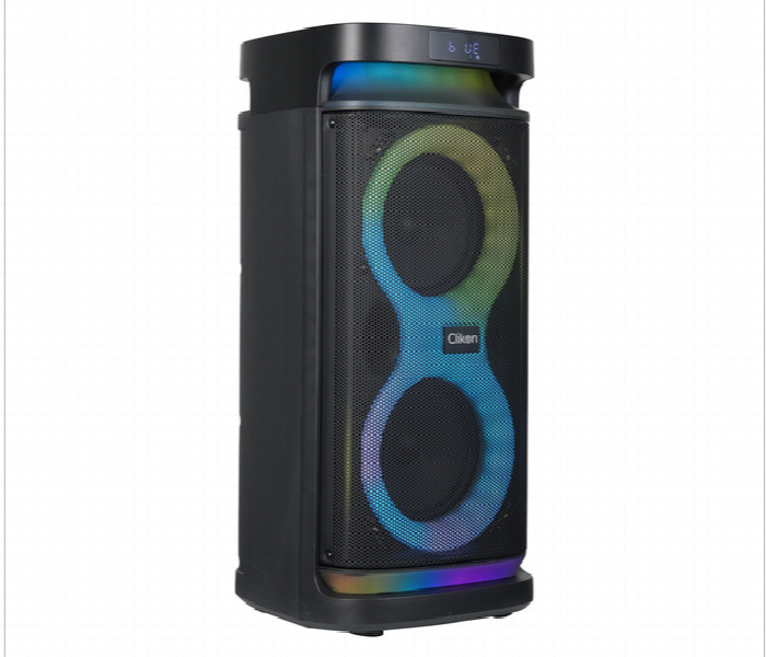 Clikon Ck877 60W Sound Loom Wireless Party Box  Dual Speaker With Dynamic Light Show And Bluetooth - Zoom Image 3