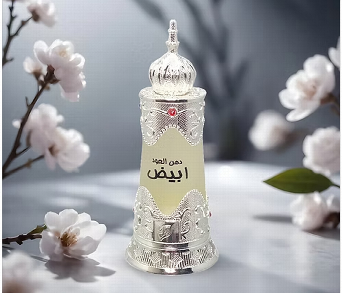 Afnan Dehn Al Oudh Abiyad Perfume Oil 20Ml - Zoom Image 2