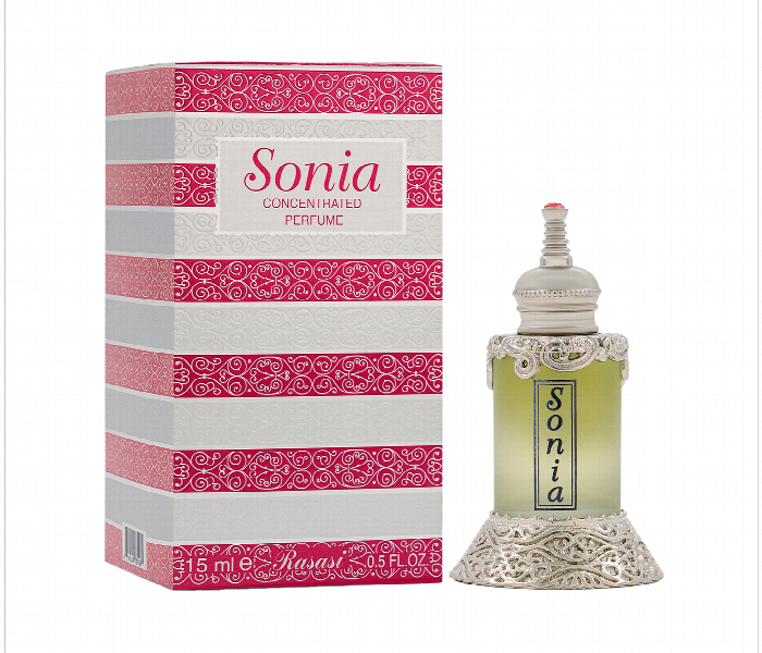 Rasasi Sonia Unisex Concentrated Perfume Oils 15Ml - Zoom Image 1