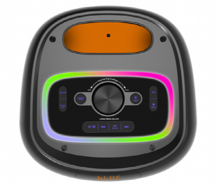 Clikon Ck879 Aura Stream Pro Wireless Party Speaker With Powerful Sound And Dynamic Light Show - Zoom Image 3