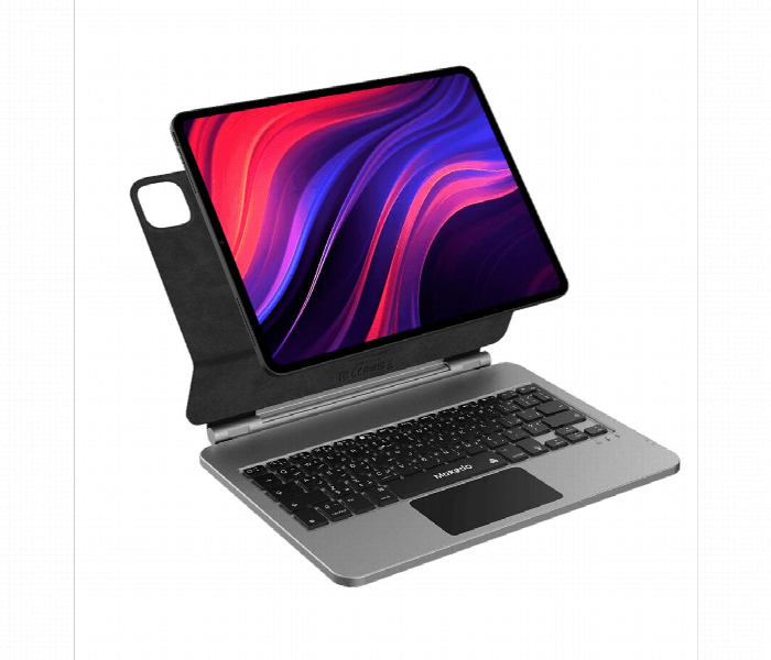 Moxedo Magic Keyboard Case With Smart Touch Trackpad And Rgb For Ipad 11Pro 2024 - Zoom Image