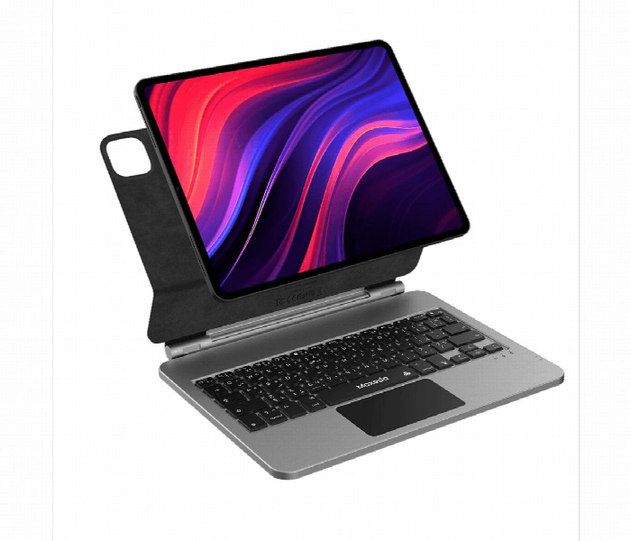 Moxedo Magic Keyboard Case With Smart Touch Trackpad And Rgb For Ipad 13 Air 2024 And Pro 12.9 - Zoom Image