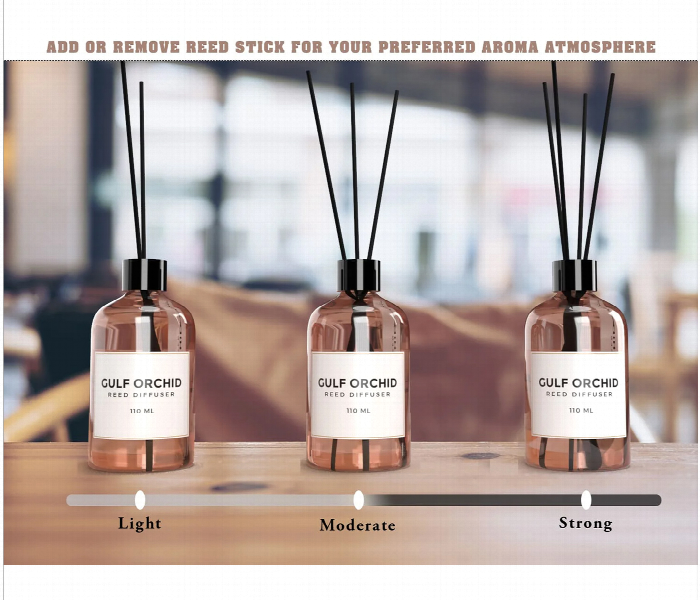 Gulf Orchid Peach Reed Diffuser 110Ml - Zoom Image 3